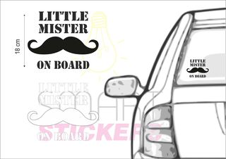Αυτοκόλλητα BABY ON BOARD -thumb-4