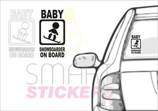 Αυτοκόλλητα BABY ON BOARD -thumb-9