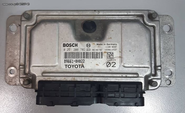 ΕΓΚΕΦΑΛΟΣ BOSCH 0261208702  89661-OH022 1KR-FE 02 CITROEN C1 - PEUGEOT 107 - TOYOTA AYGO 