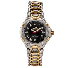 ELLESSE, Unisex Watch, Silver / Gold K18 Plated Steel Bracelet 03-0080-210