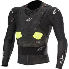 ΠΡΟΣΤΑΣΙΑ ΘΩΡΑΚΑ MX BIONIC PRO V2 PROTECTION JACKET BLACK/FLUO YELLOW  6506620-155| ALPINESTARS