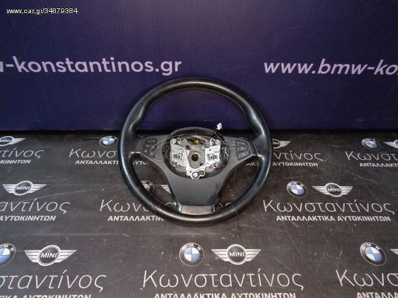 ΤΙΜΟΝΙ (STEERING WHEEL) BMW X3 E83 ΜΕ ΠΛΗΚΤΡΑ-ΧΩΡΙΣ AIRBAG-ΤΡΙΑΚΤΙΝΟ