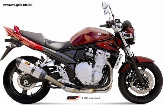 Εξάτμιση Τελικό Mivv Suono S.Steel/Carbon end Suzuki Bandit 650/1250 2007- 2015*