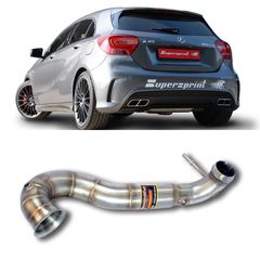 MERCEDES W176 A 45 AMG (360 Hp) 2013 -> Downpipe (Replaces catalytic converter) Supersprint Exhausts 