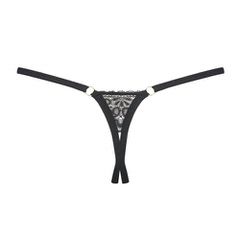 Obsessive Meshlove Crotchless Thong-thumb-2