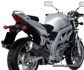 Εξατμίσεις Διπλά Τελικά Mivv Oval Carbon Suzuki SV 1000 2003 - 2006