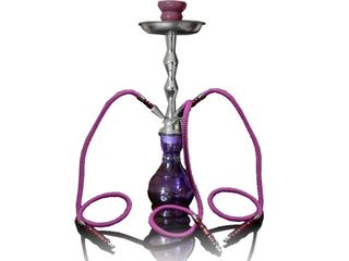 Ναργιλές με τρεις σωλήνες 46cm MADO SHISHA 665-5509 ΜΩΒ 6655509