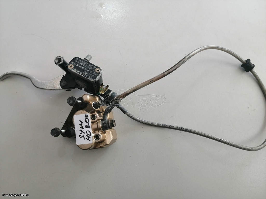 SYM  HD  200i EVO  ΠΙΣΩ @ΕΜΠΡΟΣ
