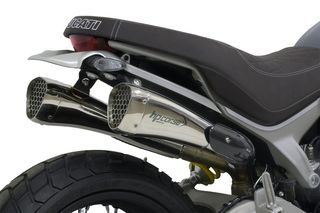 HP CORSE Εξατμίσεις Διπλά Τελικά HYDROFORM CORSA SHORT POLISH   Ducati Scrambler 1100 (Ενδεικτική Τιμή.Ρωτήστε μας για την προσφορά μας )