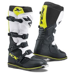 TCX X-BLAST μπότα enduro μαύρο/άσπρο/κίτρινο