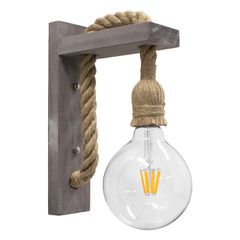 Boho φωτιστικό τοίχου - απλίκα kelvo® KENSI για λάμπα με ντουί E27 AC 220-240V IP20 καφέ & μπεζ 7x20x30cm 00879