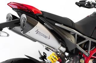 HP CORSE Εξατμίσεις Διπλά Τελικά EVOXTREME 260 SATIN Ducati HyperMotard 950 2019 - 2021