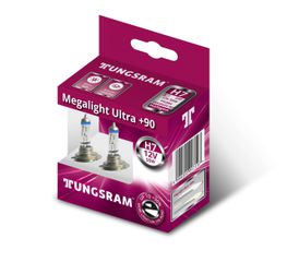 TUNGSRAM H7 12V 55W PX26d Megalight Ultra - Plus 90% ΠΕΡΙΣΣΟΤΕΡΟ ΦΩΣ (TU58520SXU-B2) 2τμχ