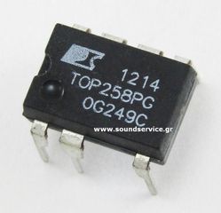IC TOP258PG DIP 7-PIN ΟΛΟΚΛΗΡΩΜΕΝΟ ΚΥΚΛΩΜΑ TOP258