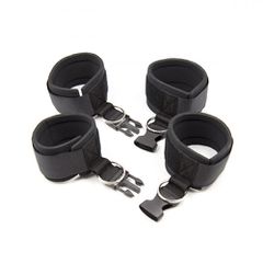 Wrists and Ankle Cuffs with Hook and Loop Restraints set-thumb-6