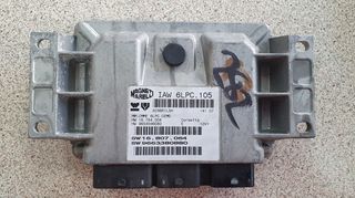 ΕΓΚΕΦΑΛΟΣ ECU PEUGEOT 207, AW 6LPC.105, IAW6LPC.105 , IAW6LPC105 , 16784004 , 9654596080