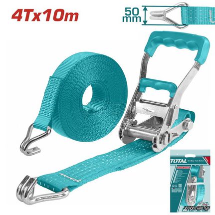 Ιμάντες δεσίματος με καστάνια TOTAL 4Τ - 10m ( THTRS4101 )