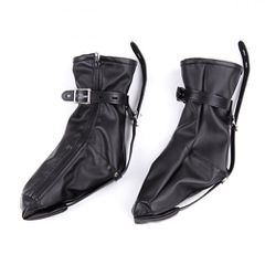 Bondage Leather Boots-thumb-10