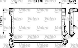 ΨΥΓΕΙΟ ΝΕΡΟΥ (670Χ378) (VALEO)  731744                731744 133023 1331S0 133023 96275073