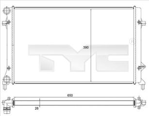 ΨΥΓΕΙΟ ΝΕΡΟΥ GOLF V, OCTAVIA 5 FSI  1K0121251E            7020023 1K0121251E 1K0121251AP 1K0121251AR 1K0121251CD 1K0121251CE 1K0121251CJ 1K0121251CN 1K0121251DK 1K0121251DL 1K0121251E 1K0121251F 1K012