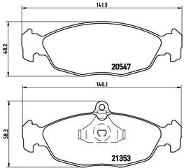 ΣΕΤ ΤΑΚΑΚΙΑ ΦΡ.ΕΜ.ASTRA CORSA  P59011 90421736 92100964 93176120 93720456 1605087 1605455 1605810 1605824 1605881 1605907 90374747 90374748 90442995 90485140 90510331 93176120 93192639 EC11046948372 J