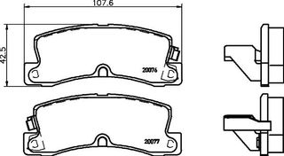 ΤΑΚΑΚΙΑ ΜΙΝΤΕΧ TOYOTA  MDB1326               MDB1326 0446532010 0446612010 0446612020 0446612030 0446612031 0446612040 0446612070 0446612080 0446612120 0446622030 0446622090 0449202010 0449202011 0449