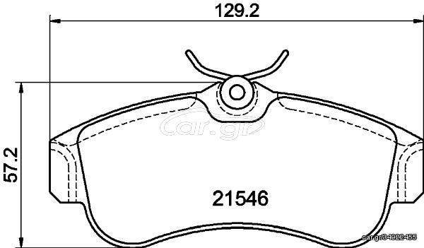 ΤΑΚΑΚΙΑ ΕΜΠΡΟΣNISSAN ALMERA PRIMERA  MDB1423               MDB1423 410602F025 410602F026 410602F027 410604M525 410604M526 4106071J25 4106071J26 41060BM425 41060F1725 D1060BM40A