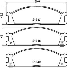 ΤΑΚΑΚΙΑ ΕΜΠΡΟΣ FORD NISSAN SUBARU  MDB1482               MDB1482 4100010G08 4106005N90 4106005N91 4106005N93 4106005N94 4106008N90 4106008N91 4106008N92 4106009G90 410600H525 410600H590 4106017V90 410