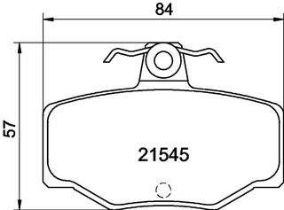 ΤΑΚΑΚΙΑ ΠΙΣΩ NISSAN ALMERA PRIMERA  MDB1489               MDB1489 440603F025 440603F085 440603FD85 4406070J25 4406070J26 44060BM425 44060BM426 D4060BM40A