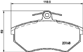 ΤΑΚΑΚΙΑ ΕΜΠΡΟΣ VW GROUP  357698151A            MDB1570 24513053 4106085V00 41060V4810 41060Y9090 357698151A 357698151D 357698151H 533698151 357698151A 357698151D 357698151H 533698151 357698151A 357698