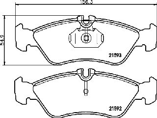 ΤΑΚΑΚΙΑ ΠΙΣΩ MERCEDES SPRINTER, VW LT  MDB1738               MDB1738 2D0698451 2D0698451 2D0698451 2D0698451