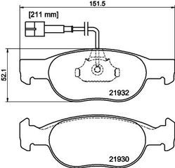 ΤΑΚΑΚΙΑ ΕΜ FIAT ALFA ROMEO 145 146 94-01  71770954              PCP1578 71752982 71752989 71770953 71770954 71770963 77362084 77362170 77362199 77362351 9947600 71752982 77362170 9947118 9947446 99476