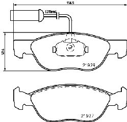 ΤΑΚΑΚΙΑ ΕΜΠΡΟΣ FIAT-ALFA ROMEO 1 94-5 05  71753043              PCP1543 6001073149 6001073516 71752986 71753041 71753042 71753043 71769140 71770952 71770955 71772523 77362090 77362149 77362186 7736226