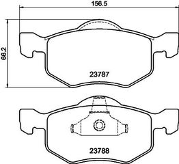 ΤΑΚΑΚΙΑ ΕΜΠ FORD MAVERICK  MAZDA TRIBUTE  MDB2083               MDB2083 4L8Z2001AA 6L8Z2001BA E1813323Z EC253323ZB EC253323ZA EC253323ZC EC253323ZD EFY13323Z YL872001BA YLBZ20013A 3L8Z2V001A 4096346 4