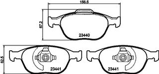 ΤΑΚΑΚΙΑ ΕΜΠΡΟΣ FORD FOCUS TRANSIT CONNEC  MDB2272               MDB2272 1360303 1763678 2177227 2M5V2K021AA 2M5Z2001A5 2T142K021AB 2T142K021AC 2T1J2K021AA 4346371 4387361 4427737 ME2T1J2K021AA ME2T1J2