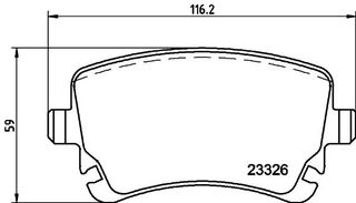 ΤΑΚΑΚΙΑ ΠΙΣΩ Χ.ΚΑΛ AUDI A4 A6 VW T4 T5  7H0698451A            MDB2673 3W0698451 3W0698451B 3W5698451B L4F0698451F 4B3698451 4B3698451A 4F0698451 4F0698451F 4F0698451G 4F0698451H 7H0698451A 8E0698451C