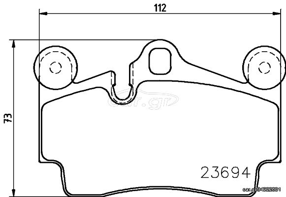 ΤΑΚΑΚΙΑ ΠΙΣΩ AUDI Q7 TOUAREG CAYENNE  7L0698451B            MDB2752 4L0698451D 7L0698451 7L0698451A 7L0698451B 7L0698451G 7L0698451H 7L0698451K 7L5698451B 7L6698451A 7L6698451D JZW698451S 4L0698451D 7