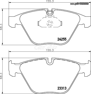 ΤΑΚΑΚΙΑ ΕΜΠΡΟΣ BMW 3 Χ1 E90 E92 E93 05-  MDB2960               MDB2960 34106880754 2288858 2288859 2288861 2288862 2288866 2288867 2288868 2288869 2409225 2413152 34112288858 34112288859 34112288861 3