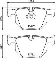 ΤΑΚΑΚΙΑ ΠΙΣΩ BMW X5 (E70,F15,F85),X6 (E7 X5 (E70,F15,F85),X6 (E71,E72,F1 MDB2961               MDB2961 2413040 2413041 2475045 34212413040 34212413041 34212475045 34216776937 34216857108 34216868497 6