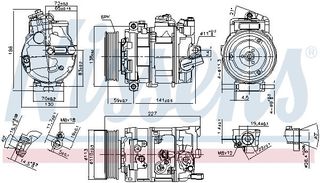 ΚΟΜΠΡΕΣΕΡ A C 5Q0820803F  NISSENS  1K0820859Q            89020 5Q0820803 5Q0820803A 5Q0820803E 5Q0820803F 5Q0820803G 5Q0820803K 012011032014 1471004770 1K0260859F 1K0820803E 1K0820803F 1K0820803G 1K08