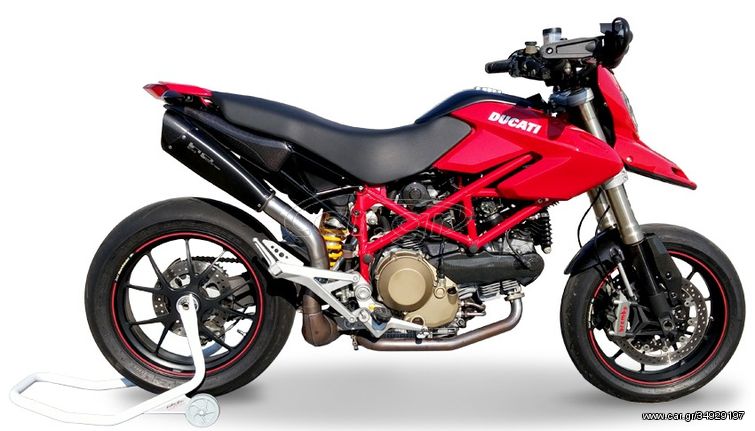 HP CORSE Εξάτμιση Τελικό  EVOXTREME 310 BLACK Ducati HYPERMOTARD 1100 