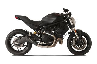 HP CORSE Εξάτμιση Τελικό EVOXTREME 260 BLACK Ducati MONSTER 797  