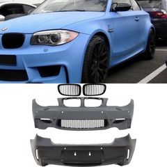 BODY KIT BMW 1 Series E81 E82 E87 E88 (2004-2011) 1M Design With Air Duct Vent and PDC