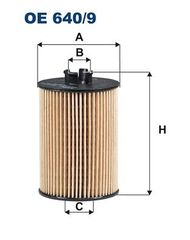 ΦΙΛΤΡΟ ΛΑΔΙΟΥ FILTRON MERCEDES  OE6409                OE6409 2661800009 2661840325 A2661800009 A2661840325