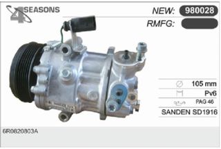 ΚΟΜΠΡΕΣΕΡ A C ΣΥΜΙΕΣΤΗΣ POLO FABIA 09-  6R0820803A            510920 6R0820803B 6RD820803 6RF820803 6RF820803A 6RF820803C 6R0820803A 6R0820803B 6RD820803 6RF820803 6RF820803A 6RF820803C 6R0820803B 6RF