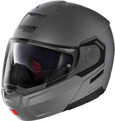 ΚΡΑΝΟΣ NOLAN N90-3 CLASSIC N-COM FLAT VULCAN GREY (2)