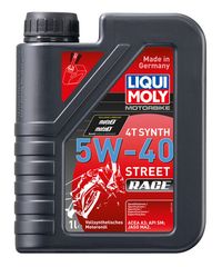 Liqui Moly Motorbike 4T Synth 5W-40 Street Race 1lt - 2592