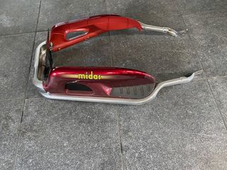 ΜΠΑΡΕΣ ΣΕΤ MIDAS(PLUS/GOLD) HYOSUNG PARTS.NO.94700HJ6120APR/BUMPER SET RED