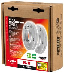 ΑΠΟΣΤΑΤΕΣ ΠΡΟΣΘΗΚΕΣ ΤΡΟΧΩΝ 20 mm B0 ΚΑΡΕ 3 X 112 mm ΚΕΝΤΡΟ 57,1 mm ΔΙΑΜΕΤΡΟΣ 12 mm ΓΙΑ SMART - 2 ΤΕΜ.