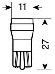 Τ10 HYPER-LED ΨΕΙΡΑ ΔΙΑΘΛΑΣΗΣ ΛΕΥΚΟ ΦΩΣ-thumb-1